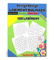 Seviye Seviye Labirent Bulaca Kitabı (Kalem Hediyeli)