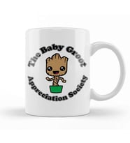 Guardians Of The Galaxy Baby Groot Appreciation Society Kupa Bardak Porselen