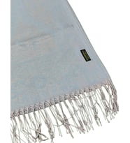 Kalın Kışlık Paşmina Şal 75x190 cm (Açık Gri)