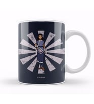 Avatar The Last Airbender Katara Retro Japanese Avatar Kupa Bardak Porselen