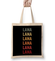 Lana Del Rey Lana Name Vintage Retro Gift Called Lana Bez Çanta Uzun Saplı