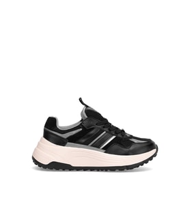 Lufian 122230033 Martina Kadın Hakiki Deri Klasik Sneaker Siyah