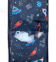 Uzay Baskılı 3 Cepli Çok Amaçlı Askılı Duvar Tipi Dolap Içi Banyo Mutfak Düzenleyici Organizer 20 x 60 (Standart)