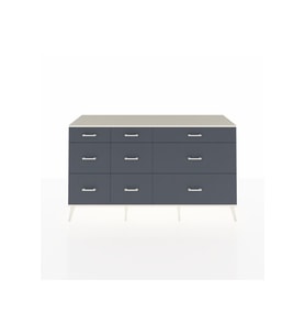 Kronos Konsol 9 Çekmeceli  176x59x99 Antrasit-Aytaşı/Antrasit