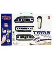 RC Uzaktan Kumandalı Tren Seti 3+ Yaş 39 Parça 308 cm Raylı Işıklı Oyuncak