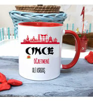 Çince Öğretmenine Özel Öğretmenler Günü Hediyesi Kişiye Özel Kupa Bardak