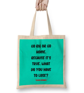 Motivational Quotes Sayings Words Gifts - Entrepreneurs İnspiration Success Work Typography Gifts Bez Çanta Uzun Saplı