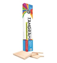 Tangram Montessori Eğitim Materyali 4 Parça 100 Şekil - Redka