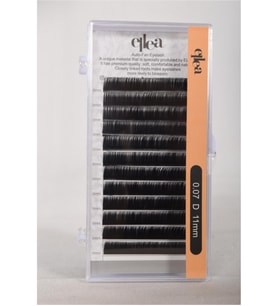 ÇEK BIRAK İPEK KİRPİK 0.7 KALINLIK D KIVRIM 11 MM UZUNLUK