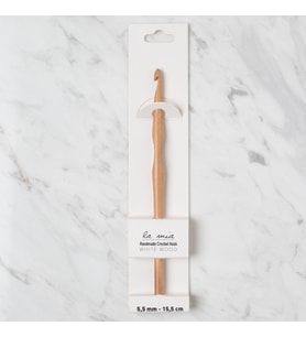 La Mia Whitewood 5.5 Mm 15.5 Cm Ahşap Yün Tığ