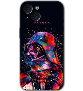 İphone 15 Plus Kılıf HD Desen Baskılı Kılıf - Father Vader