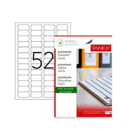Tanex Laser Etiket Kod 2052 46.4mm x 21,2mm
