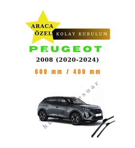 Peugeot 2008 (2020-2024) Araca Özel Silecek Ön iki