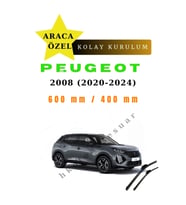 Peugeot 2008 (2020-2024) Araca Özel Silecek Ön iki