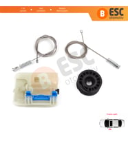 Fiat Egea MK1 356 357 2015-On 4/5 Kapı 52072857 İçin Elektrikli Ön Sol Cam Kriko Tamir Seti