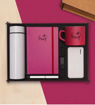 Premium Hediye Seti  &  Termos, Powerbank, USB Bellek, Defter, Kalem, Kupa Bardak