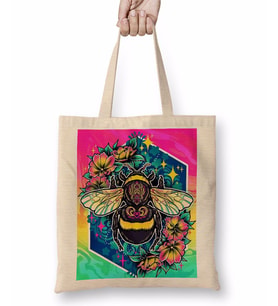 Bumblebee Bez Çanta Uzun Saplı