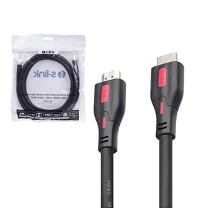 S-Link SL-HDM4K13 19+1 Hdmi To Hdmi 3m V2.0 4k (3840*2160) 60hz Kablo