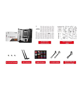MSI MPG B650I EDGE WIFI-6E DDR5 HDMI DP PCIE 4.0 AM5 mITX
