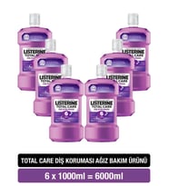 Listerine Total Care Ağız Bakım Suyu 1000 ml x6