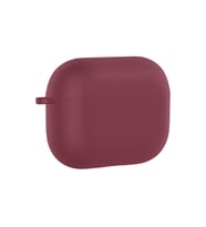 Apple Airpods Pro 3 Uyumlu Zore Standart Silikon Kılıf (Koyu Mor)