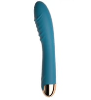 Fastieshop Dönme Hareketli Şarjlı 10 Titreşim Modlu Lüks Vibratör - 20 cm (Yeşil)