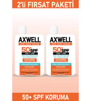 SPF 50+ 2li Fırsat Seti Leke Karşıtı Nemlendirici Yüksek Koruma Güneş Kremi 100 ML