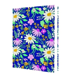 DEFFTER 64956-3 SPRING 2025 / DAISIES14X20 SERT KAPAK ÇİZGİLİ DEFTER 96 YP.