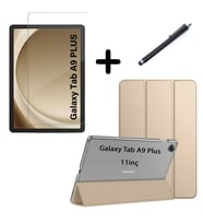 Samsung Galaxy Tab A11 Plus / A9 Plus 11inç Kılıf SET PU Deri Smart Tablet Kilif