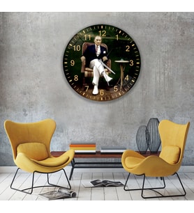Atatürk Cam Saat - 60 cm