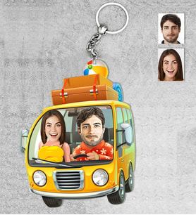 Kişiye Özel Sevgili Ahşap Anahtarlık-15