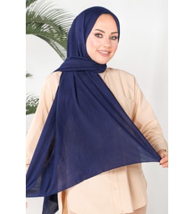 LACİVERT Harem Scarf İncila Şal