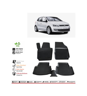 Volkswagen Polo 2013 Model 4D Havuzlu Paspas