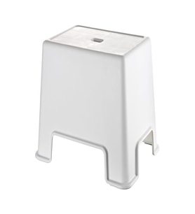 Geseus  Büyük Boy Banyo Taburesi Çok amaçlı Tabure-129-Beyaz
