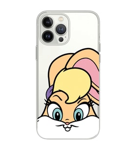Iphone 15 Pro Uyumlu Lola Bunny Desenli Şeffaf Telefon Kılıfı