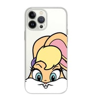 Iphone 15 Pro Uyumlu Lola Bunny Desenli Şeffaf Telefon Kılıfı