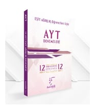 AYT 12'Lİ DENEME SETİ (EŞİT AĞIRLIK)