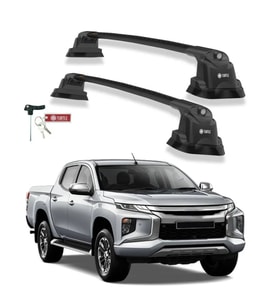 Turtle Mitsubishi L200 (Mk5) 2015-2025 Ara Atkı Air3 Siyah