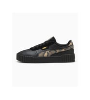 Puma Carina 3.0 Snake Chic 400723 02 Kadın Sneaker Ayakkabı Siyah Altın 36-40 (Siyah-Altın)