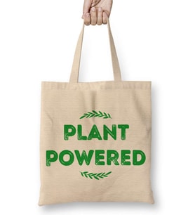 PLANT POWERED Bez Çanta Uzun Saplı