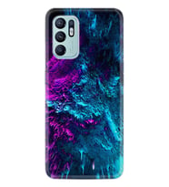 Oppo Reno 6 Kılıf Silikon Desen Özel Seri Explosive 1734