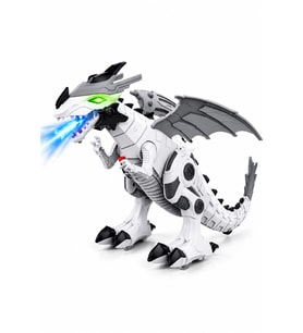 Işıklı Sesli Yürüyen Robot Dinozor Kanatlı Ejderha Oyuncak 33 cm