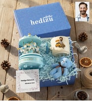 Kişiye Özel Karikatürlü Taksici Hediye Kutusu - Kişiye Özel T Kupa, Atlı Karınca Müzik Kutusu, Peluş Anahtarlık Doğum Günü Hediyesi
