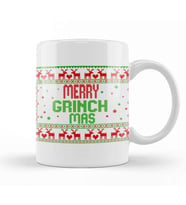 Merry Grinch Mas Kupa Bardak Porselen