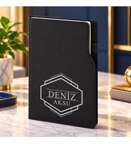 BK Gift Kişiye Özel İsimli 374 Termo Deri 2027 Ajanda-4, Günlük Ajanda 17x24 cm