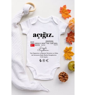 Iban Desenli Kısa Kol Body