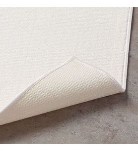 40x60 cm Banyo Paspası Beyaz İnce 40x60 cm Banyo Paspas Kaydırmaz