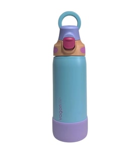 VAGONLİFE ÇELİK TEK KAPAK PİPETLİ/ PİPETSİZ KULLANIM KULPLU MATARA/TERMOS VGN1102 700ML - MAVİ