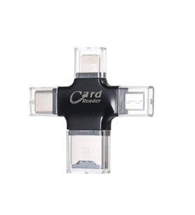 pilelistore ZR670 Card Reader 4 İn 1 Otg