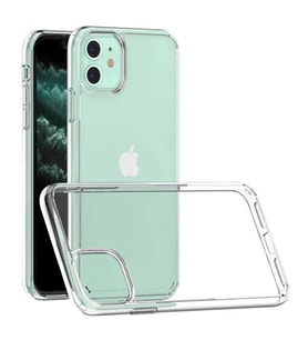 Apple iPhone 11 Kılıf Zore Coss Şeffaf Sert Silikon Kılıf (Renksiz)